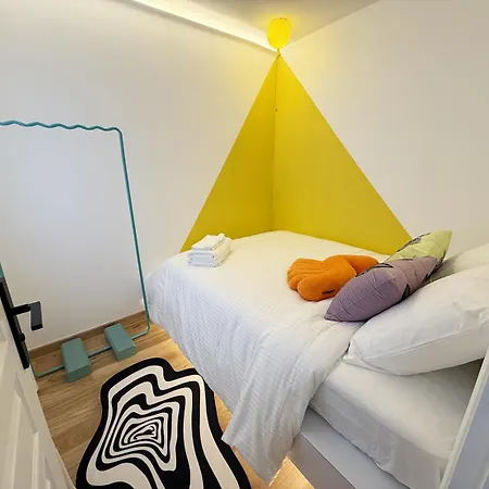 Pop Art & Vibrant Parisian Flat Ac Near Opera باريس