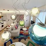 Apartamento Pop Art & Vibrant Parisian Flat Ac Near Opera *